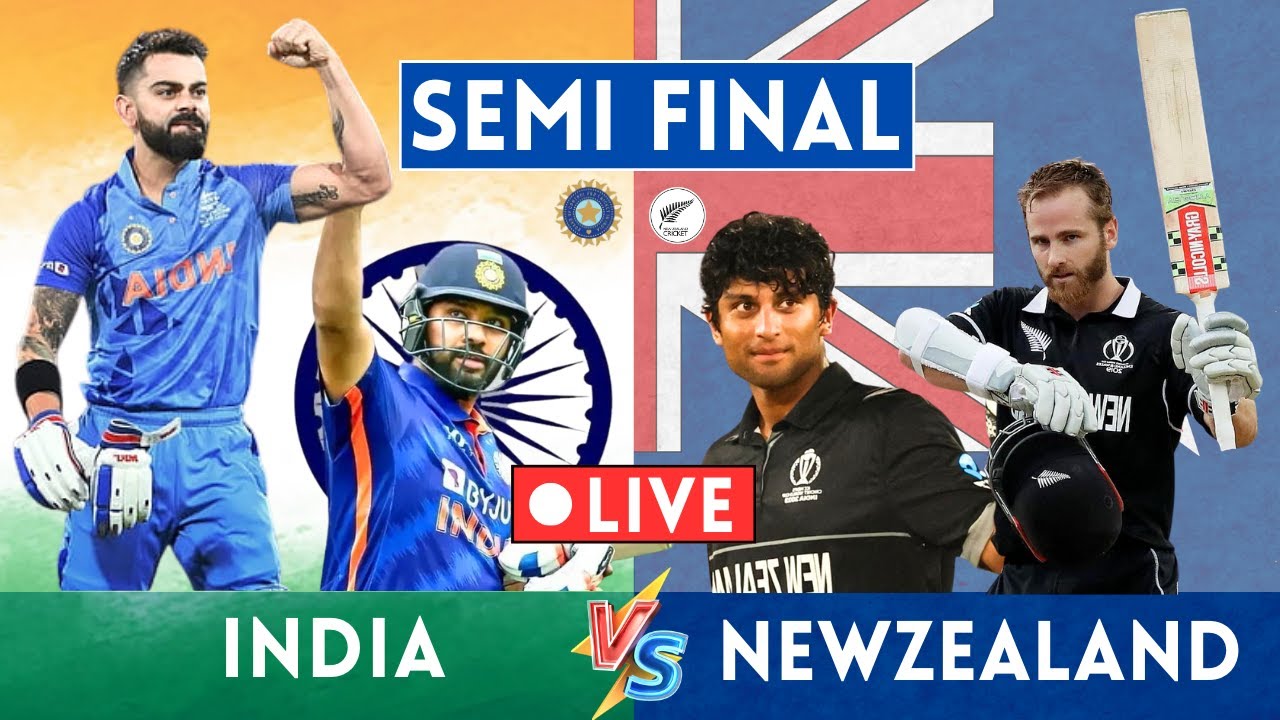 India Vs New Zealand Ist Semi Final, World Cup 2023 1st Semi Final IND ...