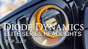 Diode Dynamics Elite Series Headlights | Jeep JL/JT