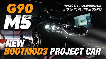 BMW G90 M5 - bootmod3 tuning For S68 Motor and Hybrid Powertrain Begins