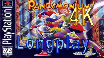 Pandemonium 1996 4k Longplay ps1 psx beetle hw emulator