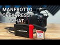 Manfrotto cfexpress card  reader showcase