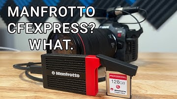 Manfrotto CFexpress Card & Reader Showcase