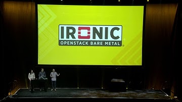 23779   OpenStack Ironic and Bare Metal Infrastructure All Abstractions Start Somewhere