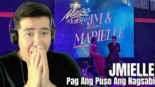 [REACTION] JMIELLE | JM dela Cerna & Marielle Montellano - Pag Ang Puso Ang Nagsabi