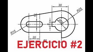 SolidWorks 2018 - Ejercicio #2 Dibujo 2D