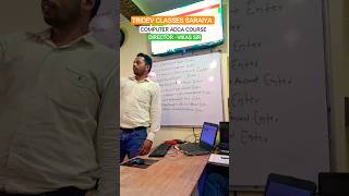 COMPUTER ADCA COURSE | TRIDEV CLASSES SARAIYA #computer #course #bseb