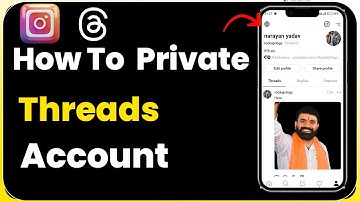 Threads Account Ko Private Kaise Kare || How Make Instagram Threads Account Private || ajtechking