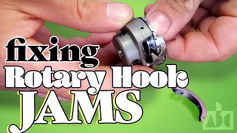 HOW TO Fix Rotary Hook Jams: Hook Disassembly & Cleaning Tutorial