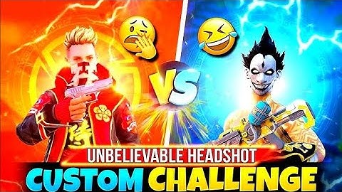 1v1 Unbelievable Headshot custom challenge with friend Only Onetap custom Raistar movement @RaiStar