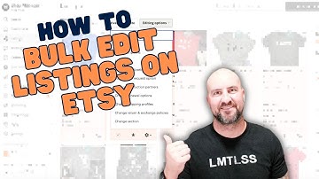 How To Bulk Edit Listings On Etsy (Full Tutorial!)