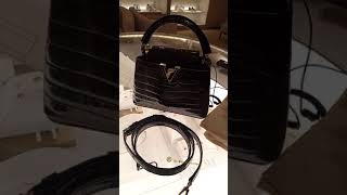 Louis Vuitton Capucines PM Bag Wildcat Crocodile Limited Edition –  Mightychic