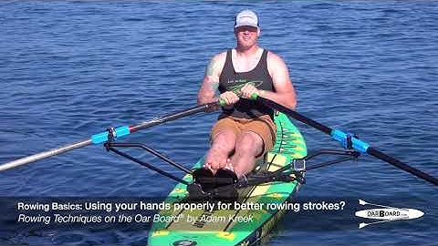 Positioning your hands during overlap: Rowing Basics with Adam Kreek, gold medal Olympian