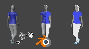 Walk Cycle (Blender Animation), No foot slip
