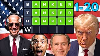 US Presidents Play Wordle 120