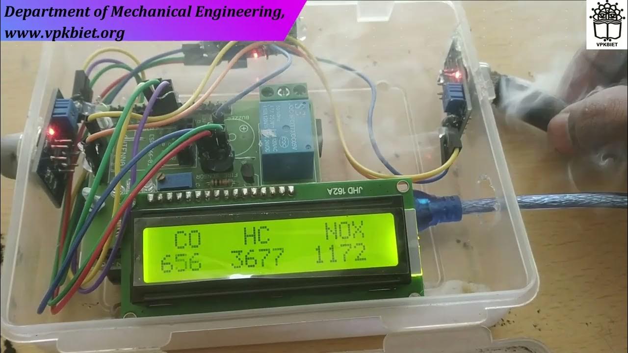 IoT Based Vehicle Emission Monitoring System YouTube