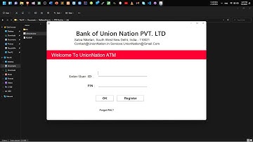 How to create ATM Machine software using java