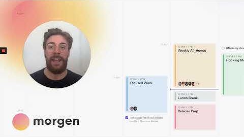 Product Hunt Launch Video | Morgen
