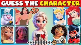 Guess The Disney Song & Disney Villain by Voice 🎤🎙️🎶 |Ursula, Maleficent, Tamatoa, Yzma, Scar, Jafar