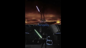 Knightfall Vader vs ROTJ Luke Skywalker #starwars