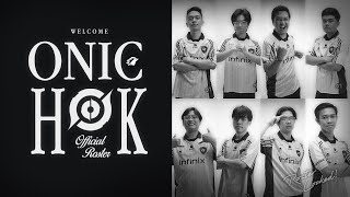 Official Roster Onic Hok 2024
