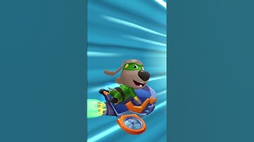 Talking Tom Hero Dash Racing New Action Gameplay Walkthrough Funny Fails All Mission Android / iOS