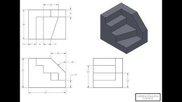 SolidWorks Education Detailed Drawing Exercises Tutorial 15