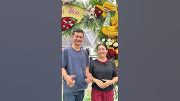 Cô dâu tây nguyên bất ngờ với chiếc cổng cưới rồng phụng ở miền tây 🥰 #congcuoimientay #wedding