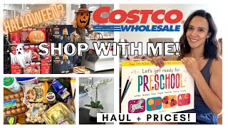 *NEW* SHOP WITH ME AT COSTCO | New Fall + Halloween Items | Healthy Grocery Haul