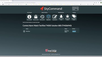 Multipath T4000 SkyCommand Setting Up Keyswitch Actions