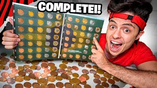 COMPLETEI A COLEÇÃO DE TODAS A MOEDAS DO BRASIL! (1 MILHÃO DE REAIS?)