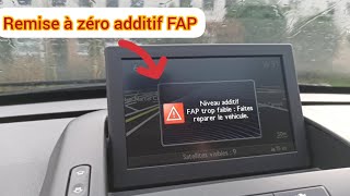 défaut niveau additif FAP trop faible : faites reparer le véhicule by Auto Diag zak 22,824 views 1 year ago 5 minutes, 12 seconds