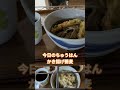 今日のちゅうはん かき揚げ蕎麦