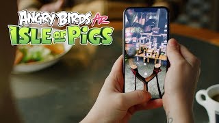 Angry Birds AR: Isle of Pigs Trailer screenshot 1