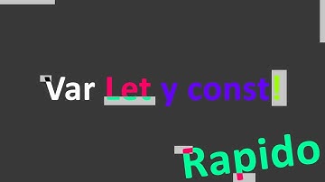 🤯APRENDE las diferencias y como Usar var, let y const en JavaScript (RAPIDO)🔥