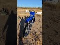 2025 wr250f one with the bike. #solo #dirtbike #dontstopliving