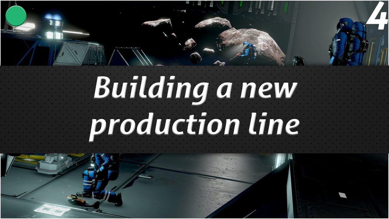 Space Engineers - Part 4 - Building a new production line - YouTube