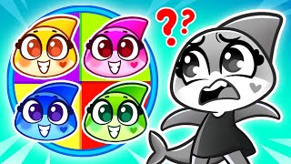 I Lost My Pretty Color Song  Pencil Drawing ✏+More Kids Songs & Nursery Rhymes by Toony Friends
