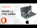 Vitre arrière iPhone 14 bleu - Apple