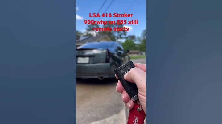 Cammed 416 Stroker CTSV Remote Start #cadillac #lsa #ctsv