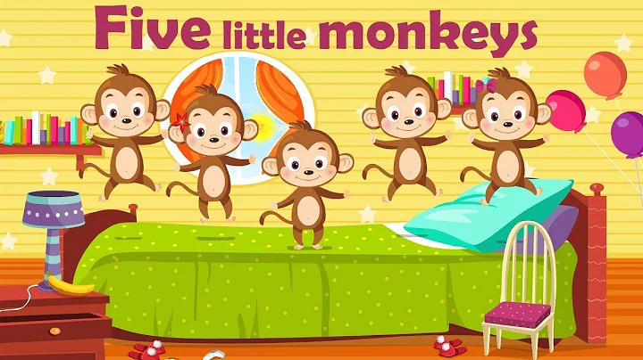 Five Little Monkeys Jumping On The Bed | Part 1 - The Naughty Monkeys | Kids Special TV Kids Songs