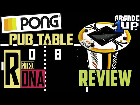 ATARI PONG PUB TABLE by Arcade1up FULL REVIEW from RETRO DNA
