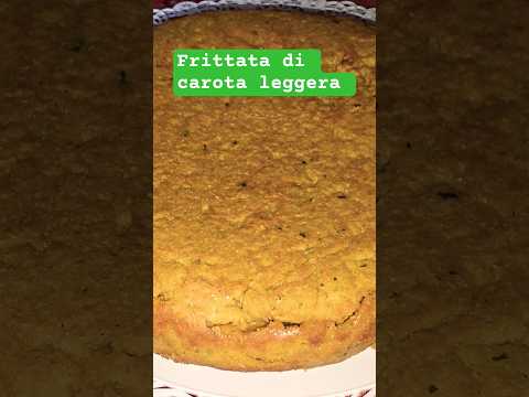 #frittata di #carote #leggera in #padella