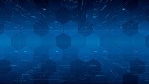 Hexa Blue Science Background Stock Motion Graphics