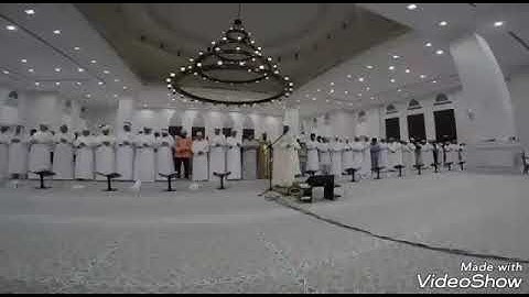 قراءة خاشعة من سورة الحجرات للقارئ نايف العامري من جامع الشيخ خليفة بن زايد الفلاح الجديدةرمضان 1439