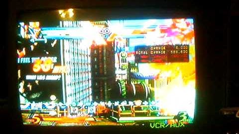 UMvC3 Viewtiful Joe OTG Bomb Series:  Corner Combo w/ Ammy and Ironman Assist Into God Hand