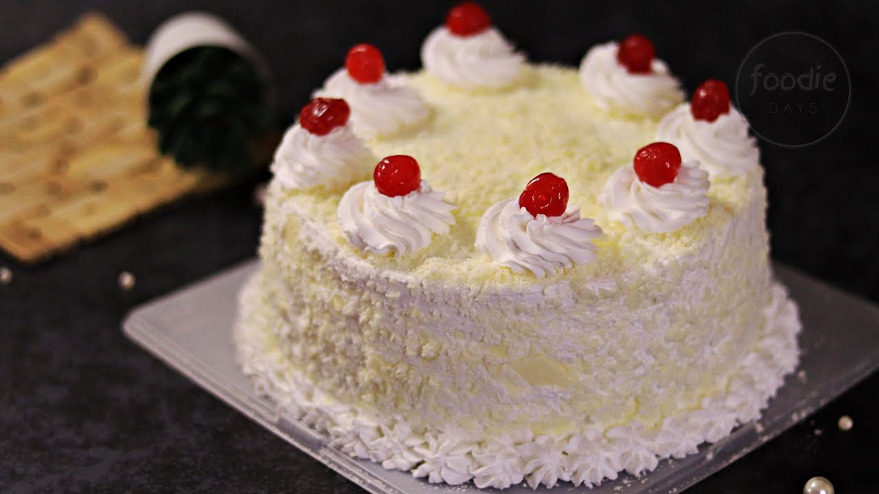 White forest Cake, 1 Kg White Forest Cake