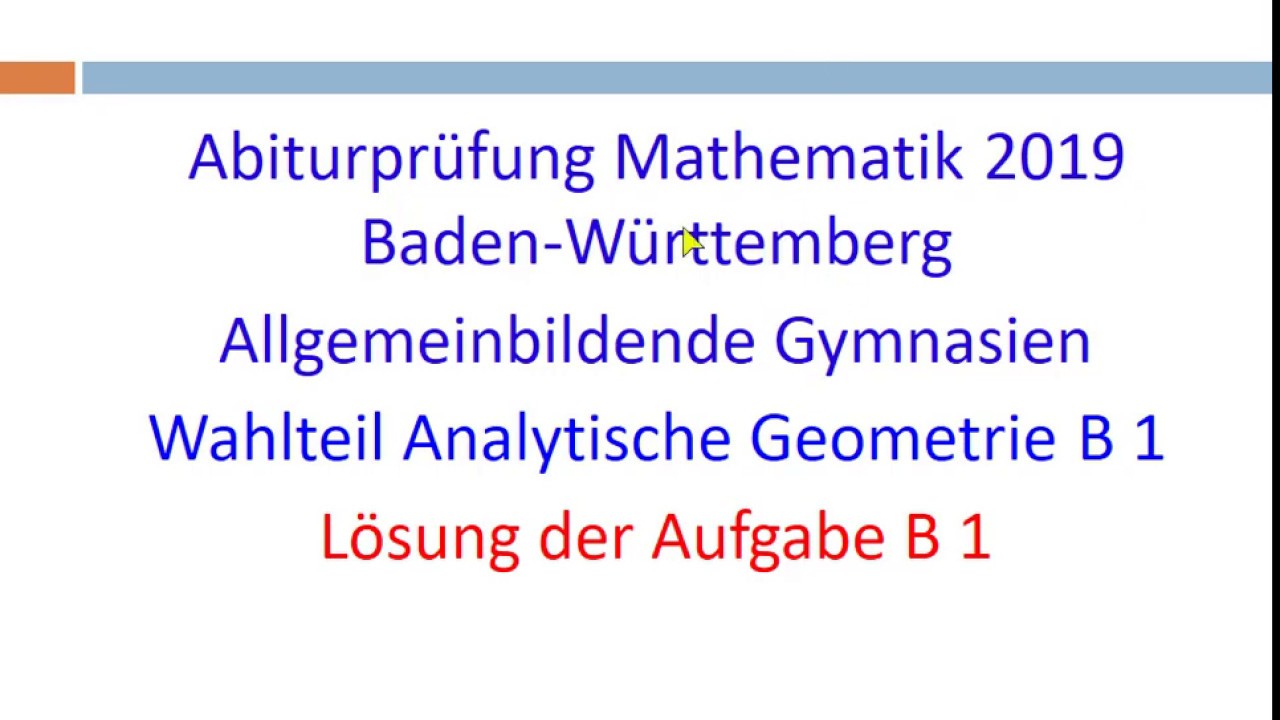 maxresdefault Zk 2019 Mathe Losungen