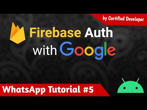 Firebase Google Authentication - Android Google Sign in