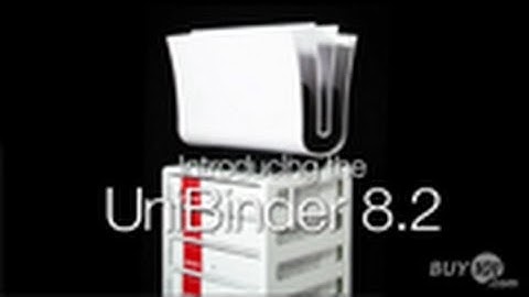 Unibinder 8.2 Thermal Binding Machine by Unibind - Overview