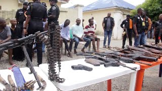 Police Parade 14 Suspected Kidnappers, Bandits In Abuja